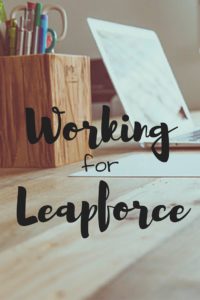 working for leapforce