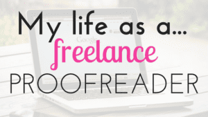 make money as a freelance proofreader