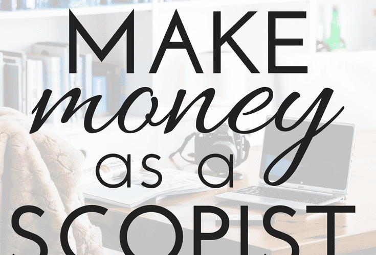 make money as a scopist