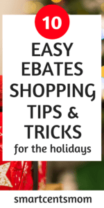 ebates shopping tips and tricks