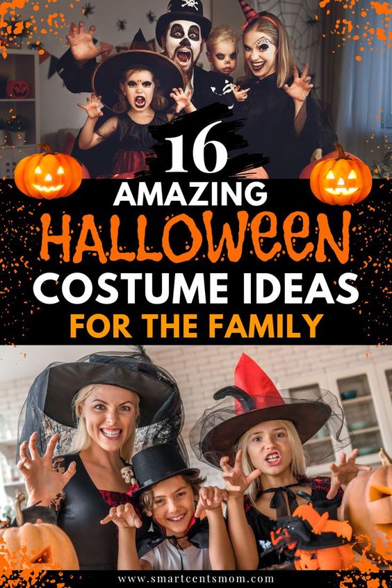 16 Amazing Halloween Costume Ideas For the Family