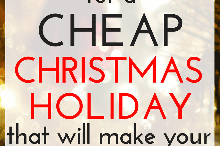 cheap christmas holidays