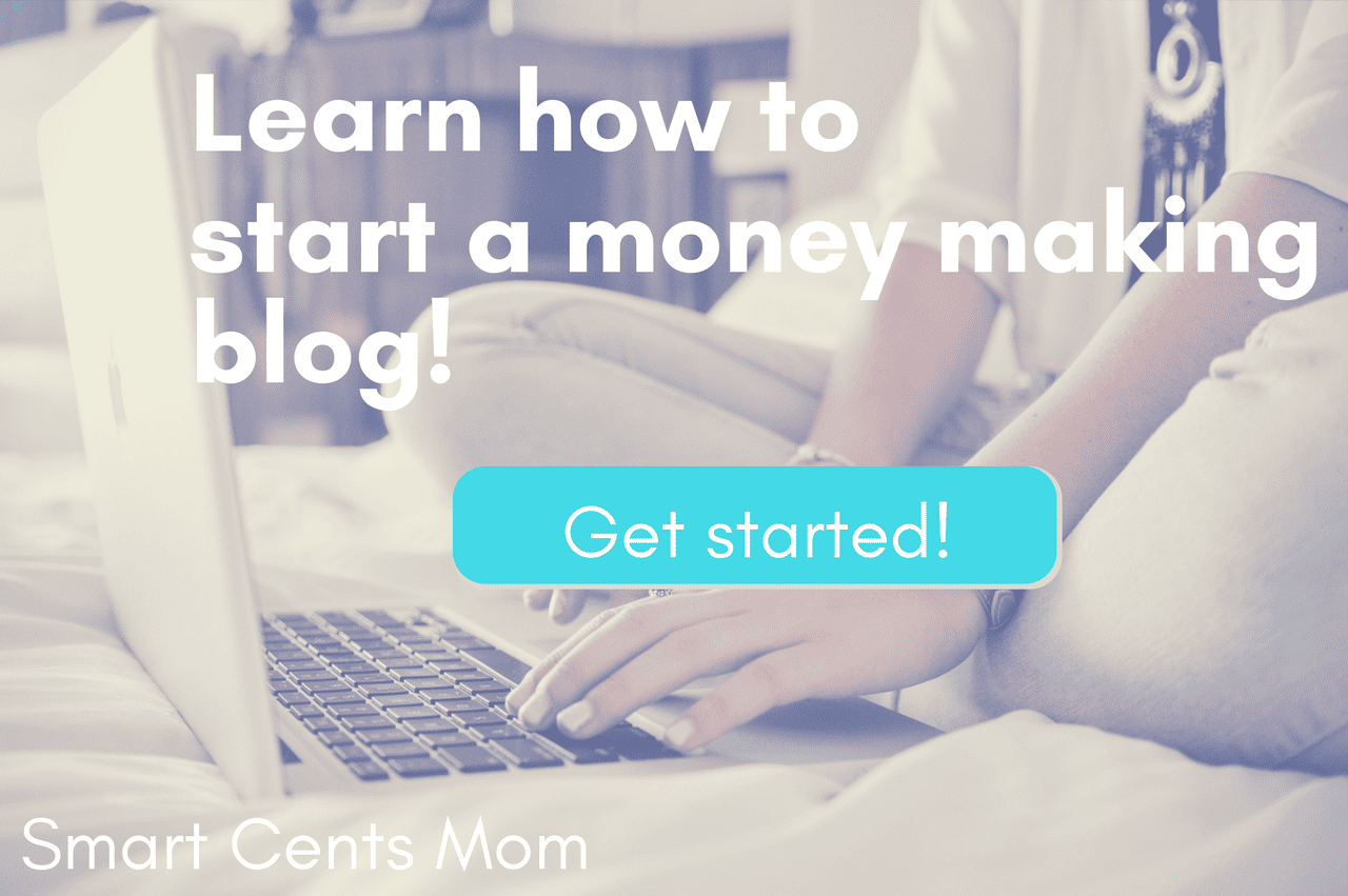 Make money online from home by starting a blog! 