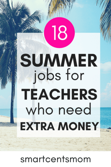 Extra income ideas for teachers are a great way to start making money from home during the summer. This list of side hustle ideas are perfect for any teacher who needs to make extra income. Make money with passive income ideas for teachers, selling things online, online tutoring, and more side hustles for teachers!