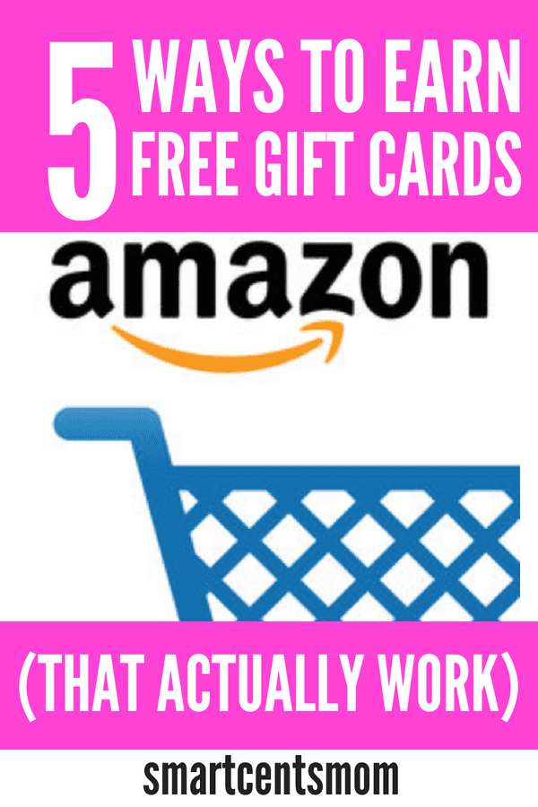 Simple ways to earn gift cards from Amazon for free! These are great ways to save up for your Christmas budget or pay for groceries on Amazon. Check out my favorite ways to earn extra cash with these survey sites that pay! #amazon #makemoney #giftcards