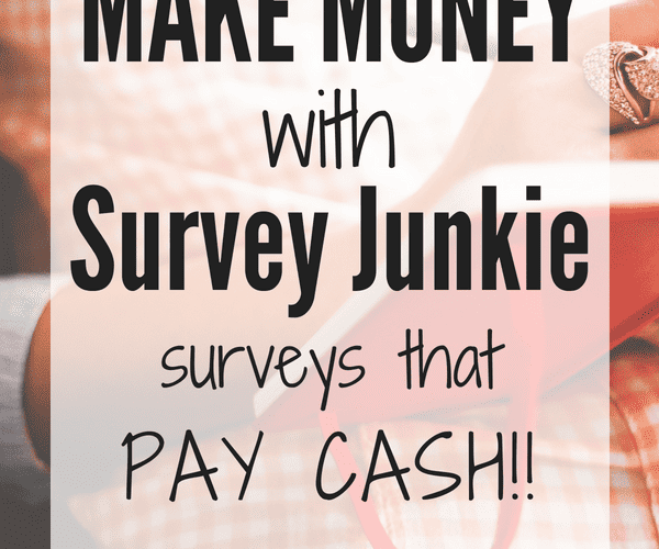 Surveys that pay cash! Make money in 2019 with Survey Junkie. The best paid survey site that pays with Paypal. It's easy to get started and you can take surveys whenever you have extra time! #surveys #makemoneyonline #paypal