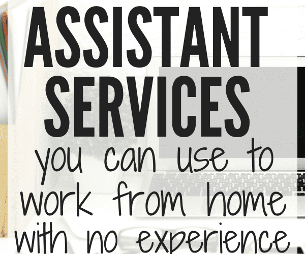 Virtual assistant services you can use to start a work from home job. Small businesses are looking for virtual assistants to help them with these in-demand services. Find out the skills you can use to make money from home! #virtualassistant #workfromhome