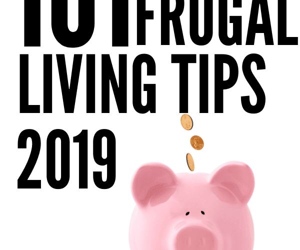Best frugal living tips to help you start saving money today! I've shared my complete list of over 100 creative ways to save and start living frugally!