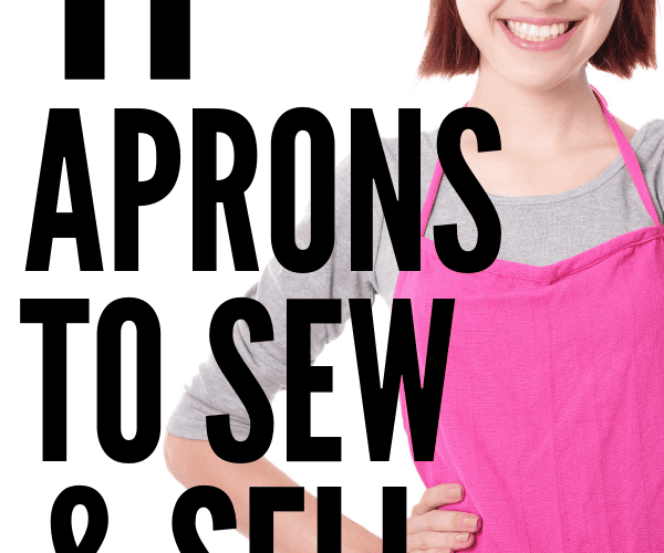 making aprons to sell the best craft ideas to make money with a sewing business at home