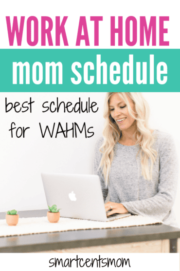 work at home mom schedule time management printables for a stay at home mom schedule