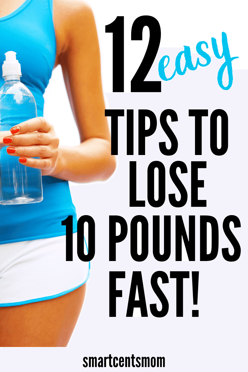 How to lose 10 pounds with these easy weight loss tips! With just a few tweaks you can create the best diet plan for you and lose weight without too much effort! Detox, exercise, and healthy tips to lose weight!