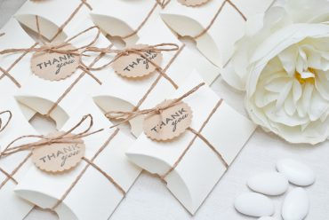 A number of wedding favors