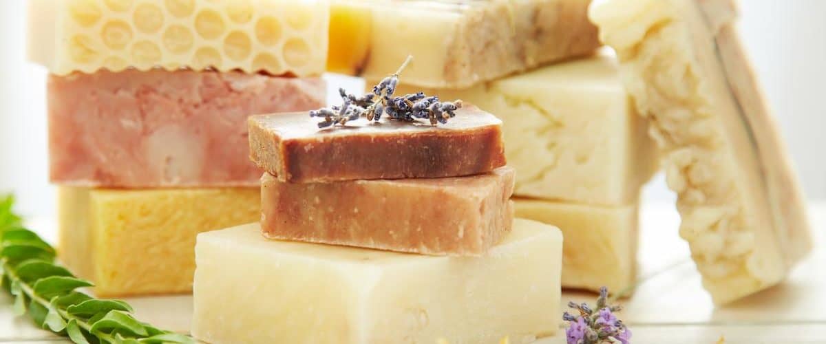 handmade soap is a smart choice to sell at farmers markets