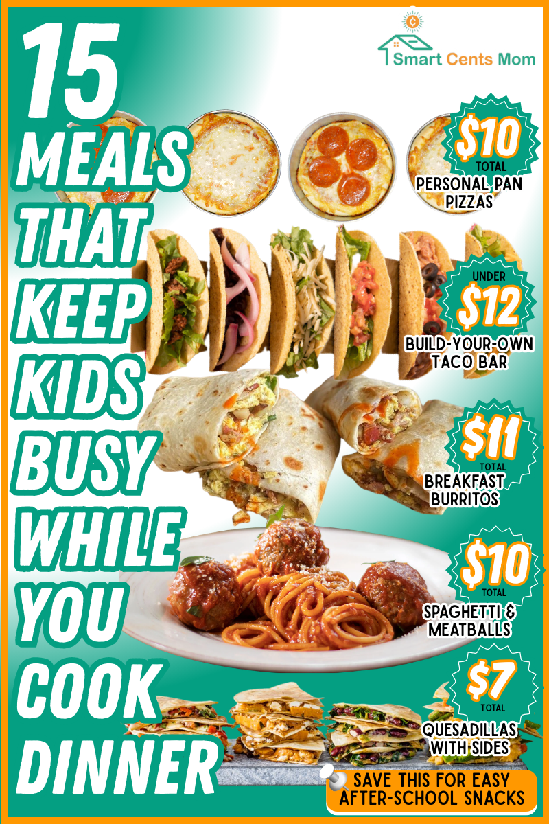 Easy dinners kids can help make: 15 simple recipes with tasks like mixing, assembling, and stirring kids can do safely.