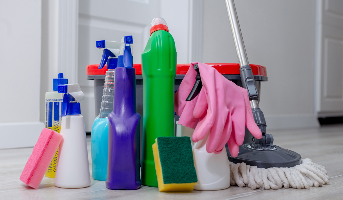 cleaning supplies